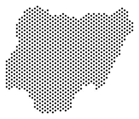map of nigeria